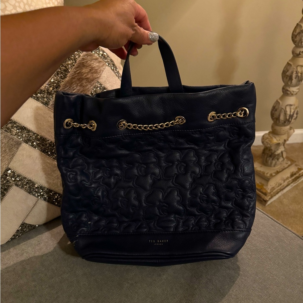 Ted Baker Magnolia Quilted Leather Backpack